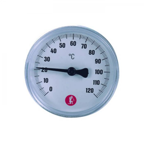 Термометр биметаллический осевой Дк63 G1/2' 120С R540 Giacomini R540Y003