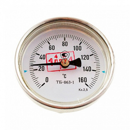 Термометр биметаллический 150°C L=100 в Москве