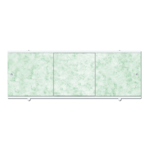 Экран для ванн Премиум А 1500 зеленые облака МетаКам