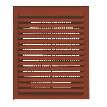 Решетка вентиляционная вытяжная 170*240 коричневая серия В в Тюмени
