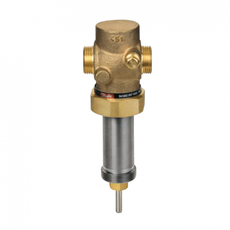 Клапан регулирующий бронза VGS пар Ду 25 Ру25 ВР G1 1/4' Kvs=6.3м3/ч Danfoss 065B0790 в Электростали