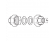 Детали присоединительные латунь Ду20 G 1 1/4'xRp 3/4' ВР (комплект) для циркуляционных насосов Wilo 4016172 в Тюмени